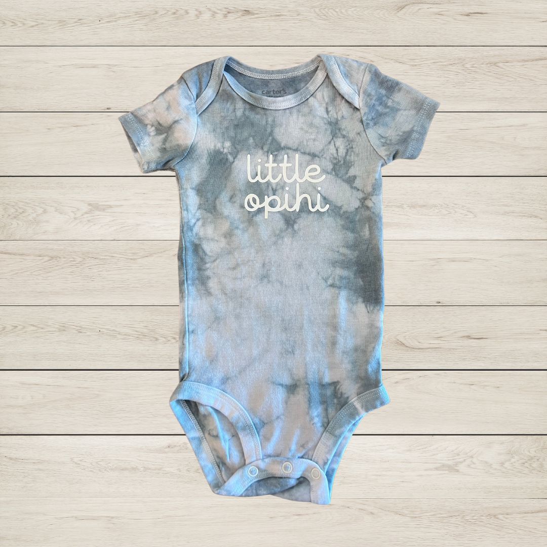 'Little Opihi' baby onesie